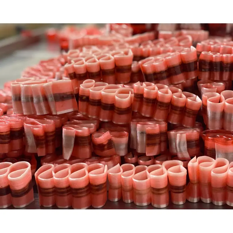 Cherry Chocolate Almond Ribbon Candy