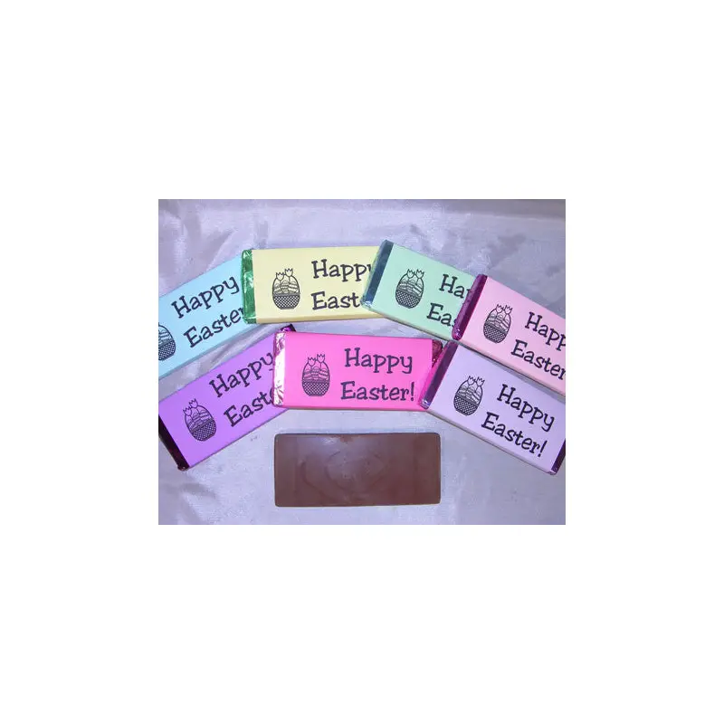 Large Happy Easter candy bar
