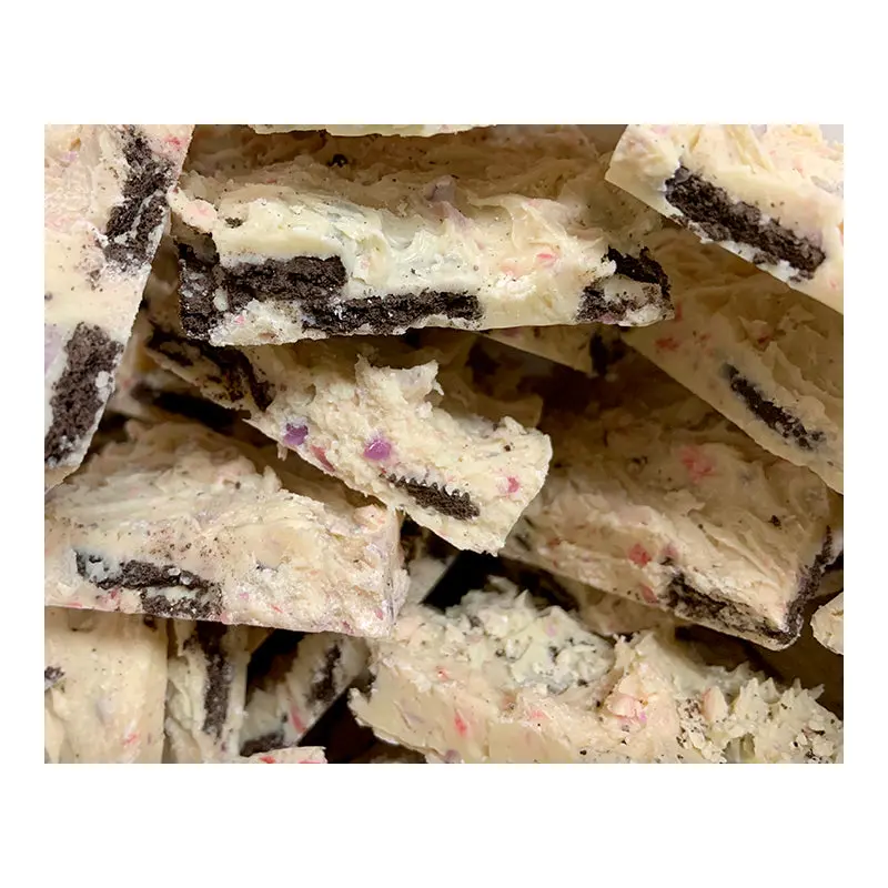 White Chocolate Raspberry Oreo Bark