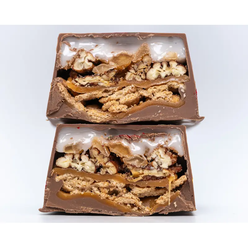 Caramel Apple Pie Stuffed Chocolate Bar (seasonal)