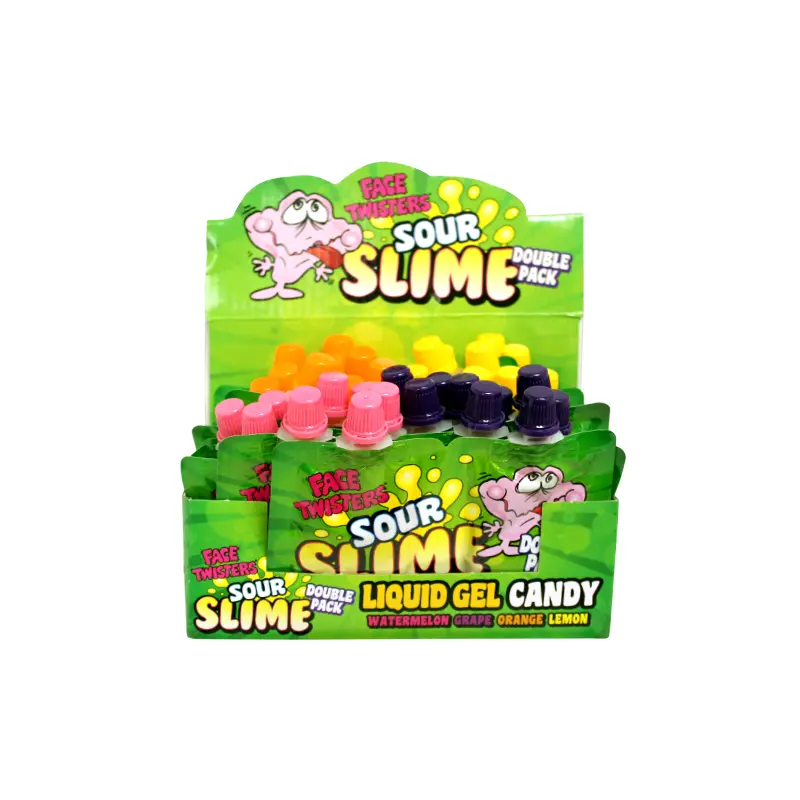Face Twister Sour Slime Double Pack Series 2 Assorted 1.4 oz.