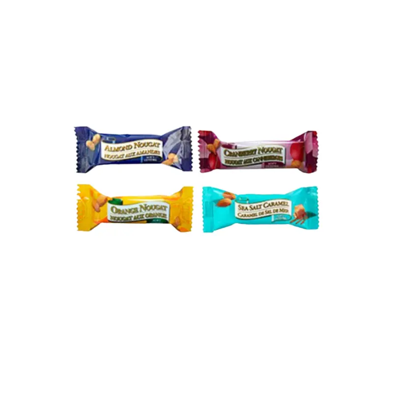 Golden Bon Bon Assorted Wrapped Almond Nougat 1 lb Bulk Bag