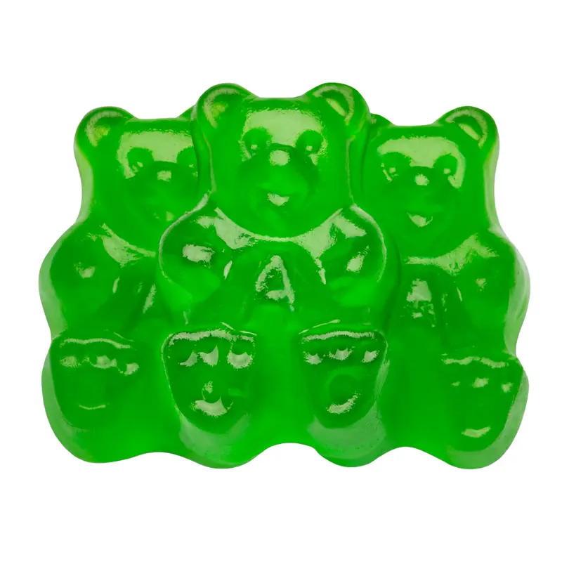 Green Apple Gummi Bears - Bulk Bags