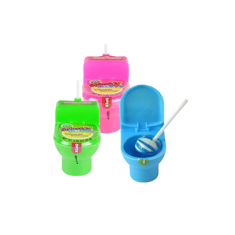 KoKo's Splash Potty Dip-N-Lik Lollipop with Liquid Candy