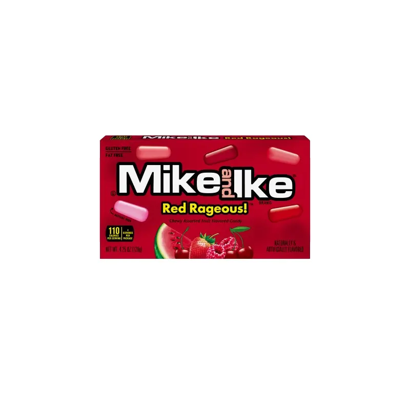 Mike and Ike Red Rageous! 4.25 oz. Theater Box