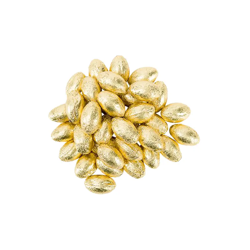 Palmer Gold Foiled Chocolate Flavored Eggs - 3 LB Bulk Bag