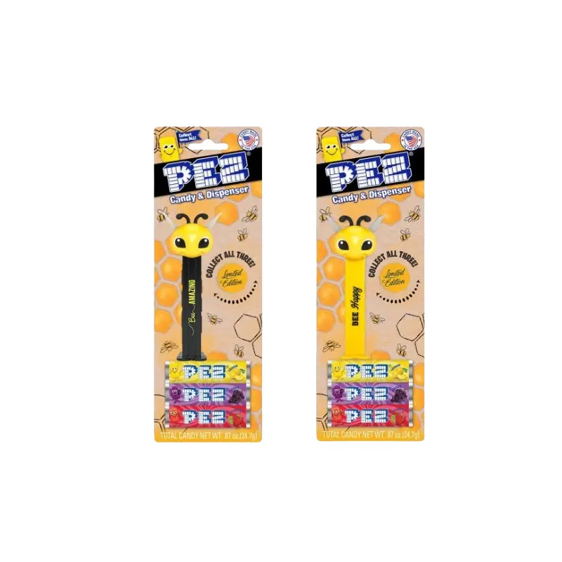 PEZ Limited Edition Bee Candy Dispenser - 1 Blister Pack