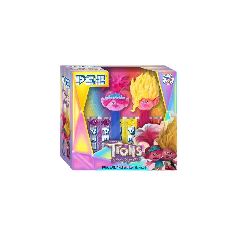 PEZ- Trolls Twin Pack Gift Set