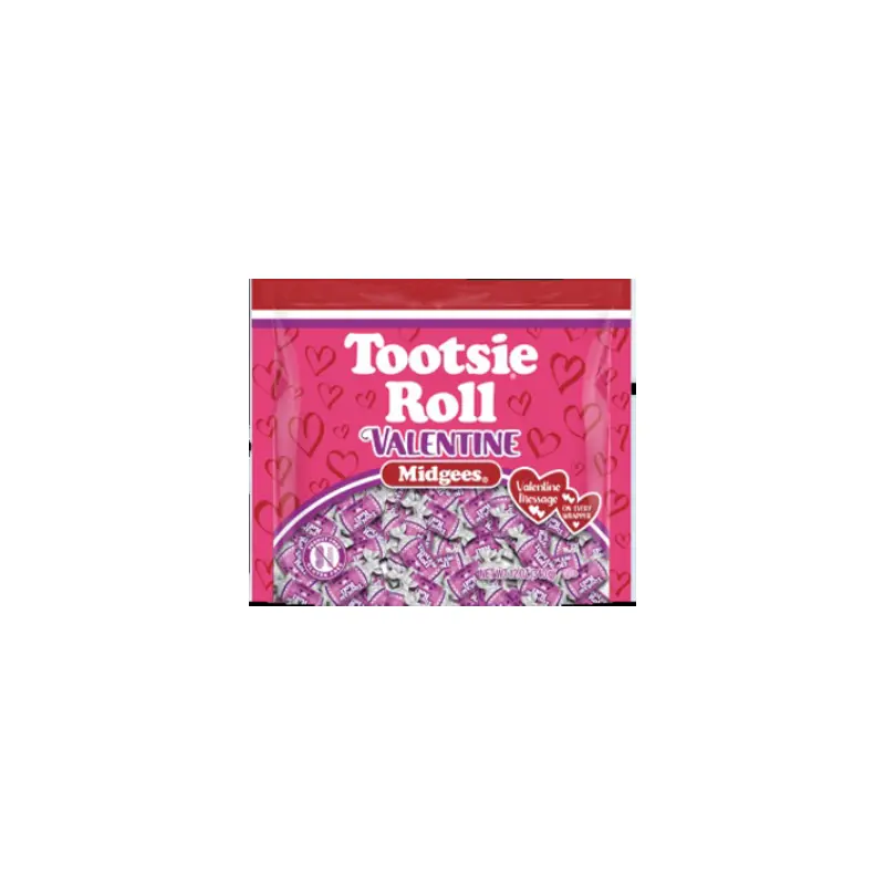 Tootsie Roll Valentines Midgee 12 oz. Bag