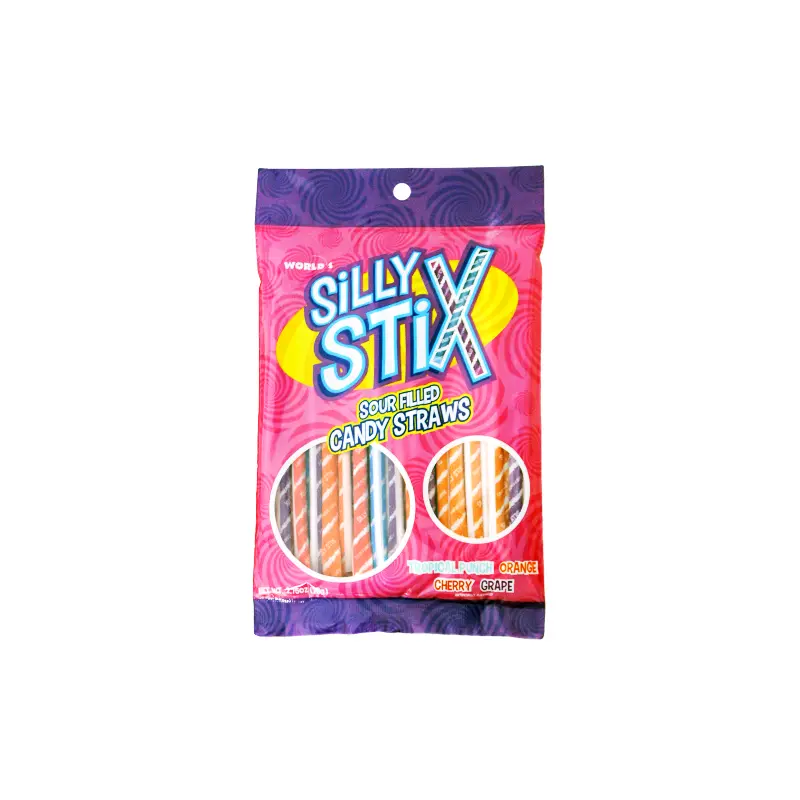 World's Silly Stix Straws 2.75 oz. Bag