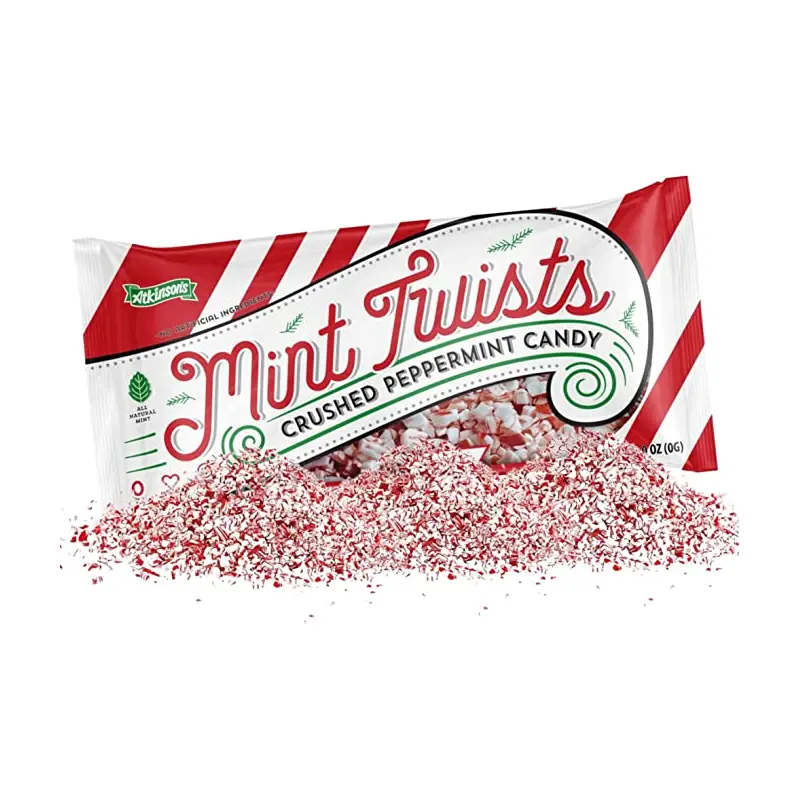 Atkinson's Mint Twists Crushed Peppermint Candy - 8-oz. Bag