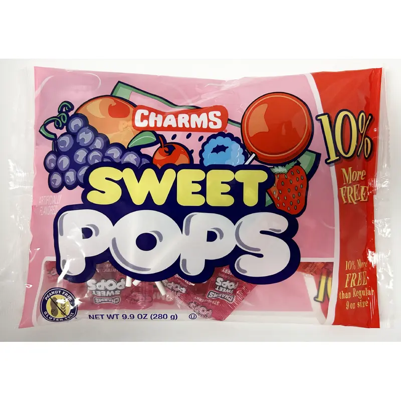Charms Sweet Pops 9.9 oz.  Bag
