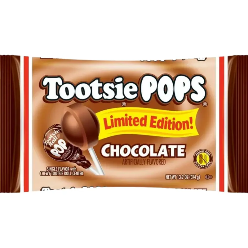 Chocolate Tootsie Pops - 13.2-oz. Bag