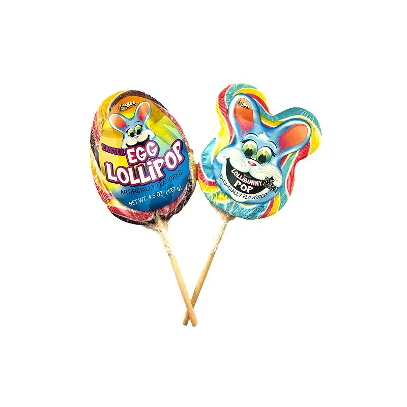 Easter Lollybunny or Egg Lollipop 4.5 oz.