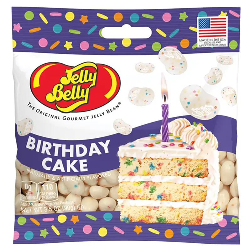 Jelly Belly Birthday Cake 3.5 oz. Bag