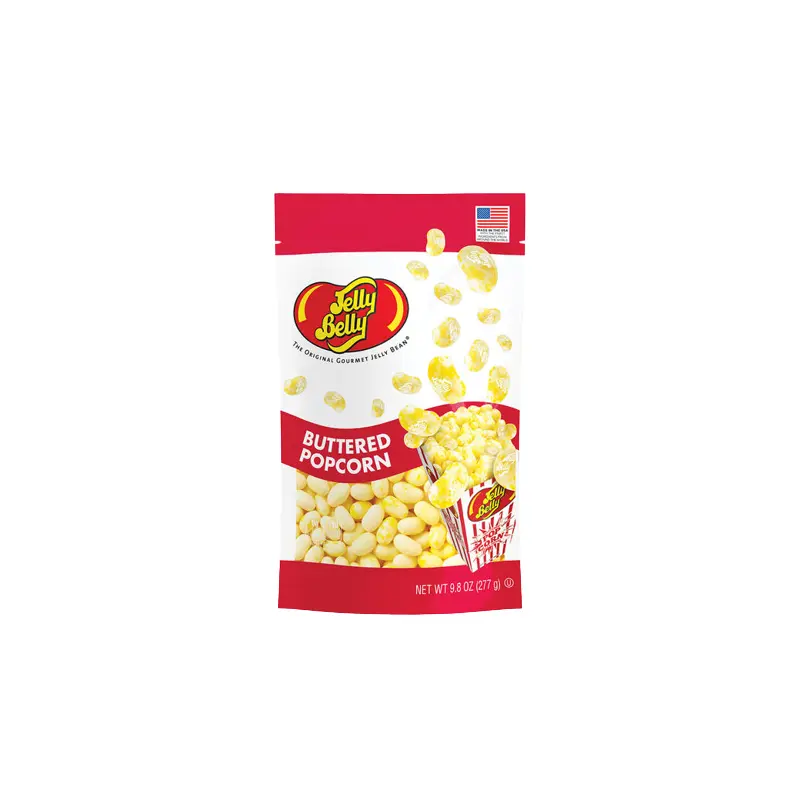 Jelly Belly Buttered Popcorn 9.8 oz.  Pouch