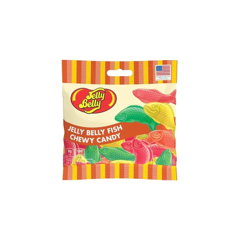 Jelly Belly Fish Chewy Candy 2.8 oz Bag