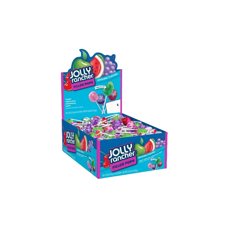 Jolly Rancher Filled Pop Assorted Flavors 0.56 oz.