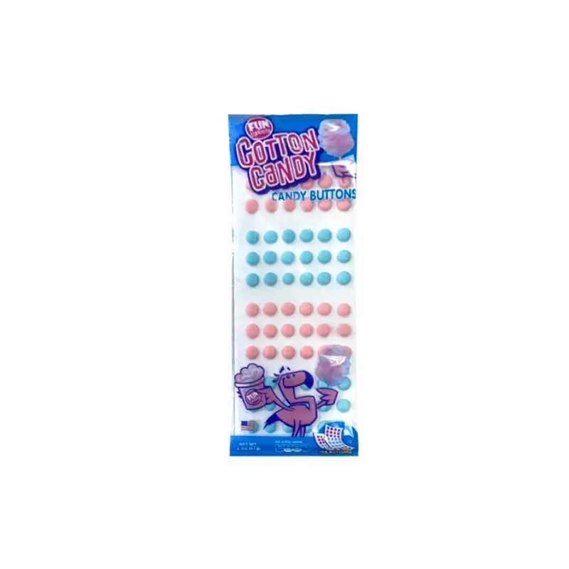 Mega Candy Buttons Cotton Candy 2 oz.