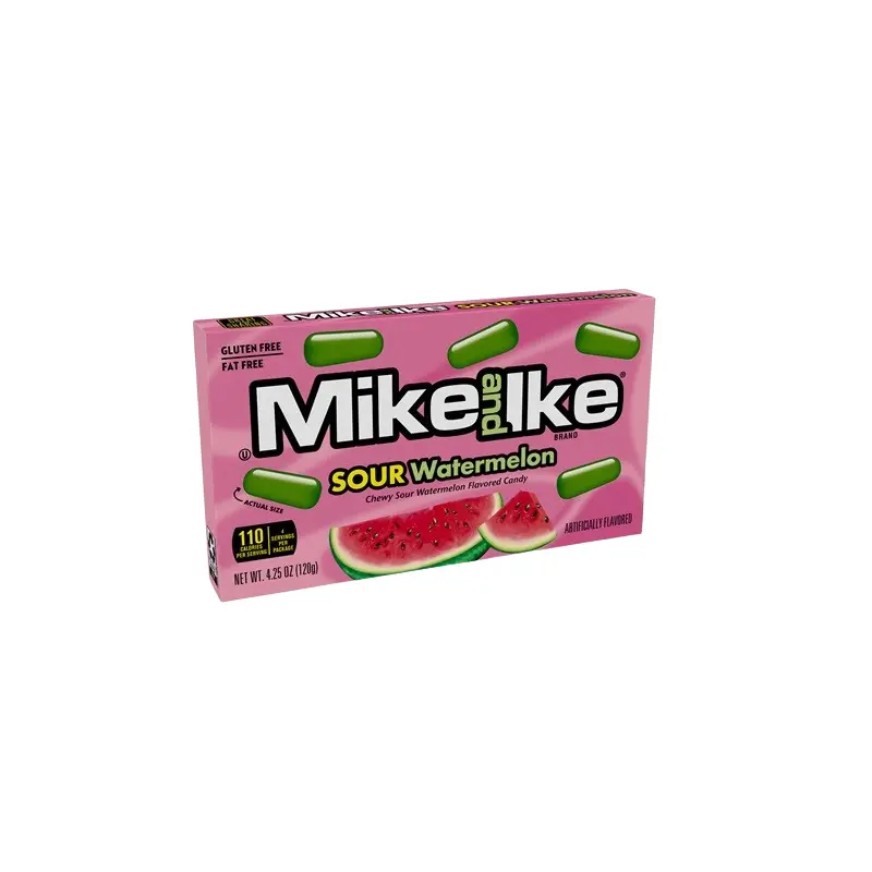 Mike and Ike Sour Watermelon 4.25 oz. Theater Box