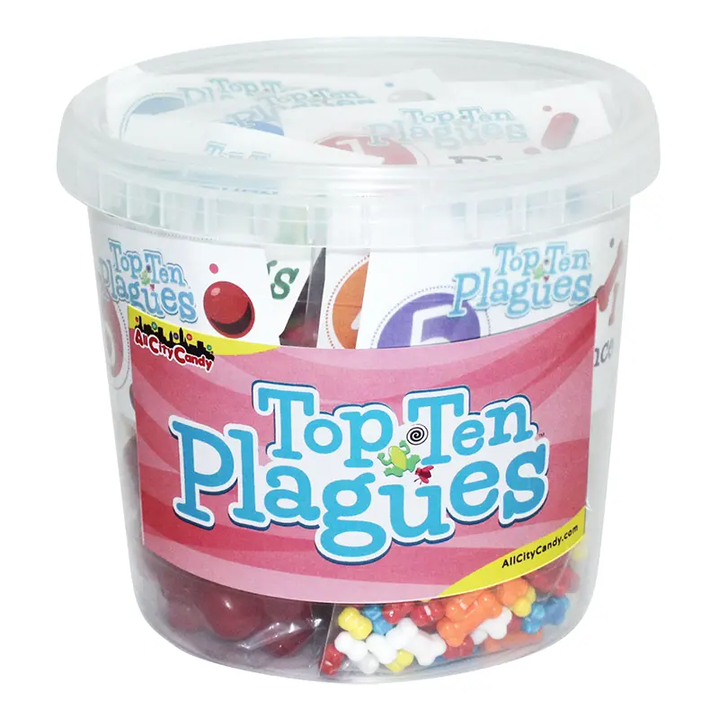 Passover "Top Ten Plagues" Gift Tub