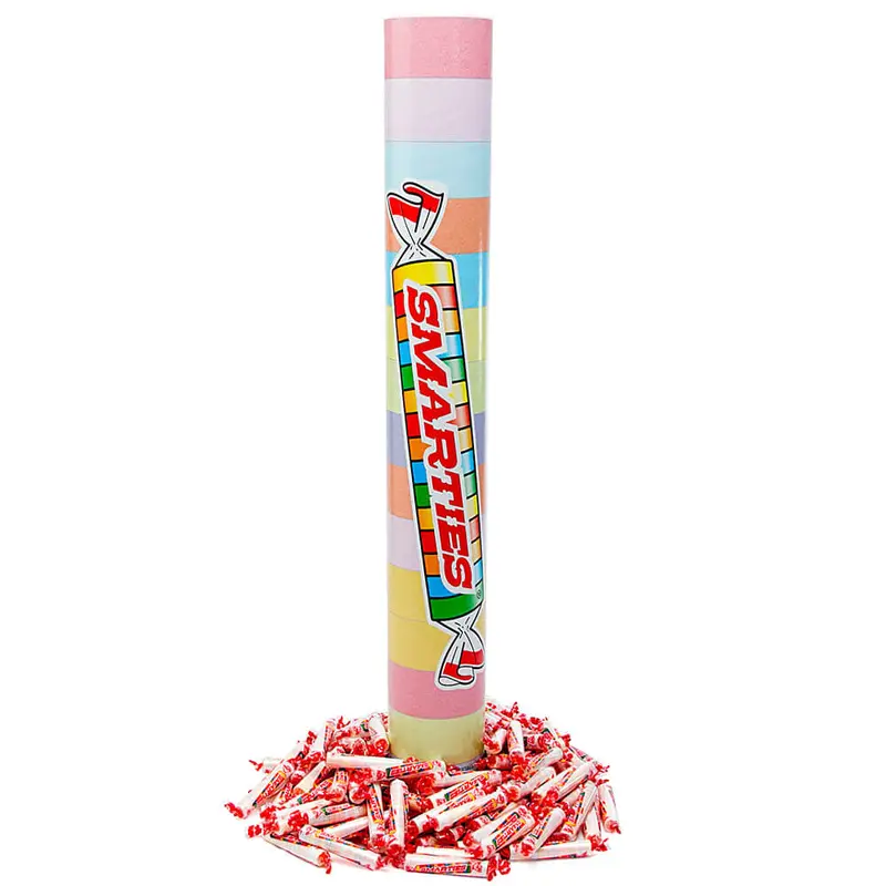 Smarties Mega Candy Super Tube 24 Inches Tall