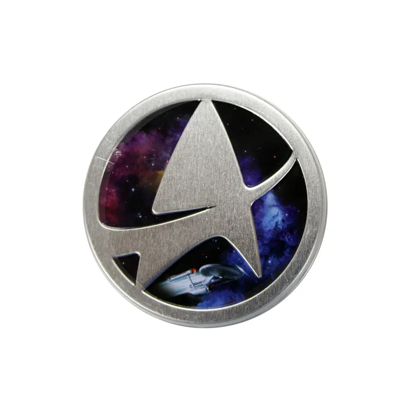 Star Trek Insignia Blue Raspberry Sours 1.5 oz. Tin