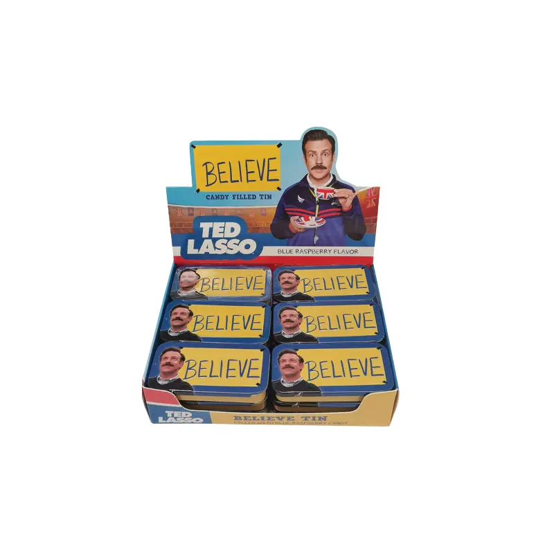 Ted Lasso BELIEVE Candy 0.6 oz.  Tin