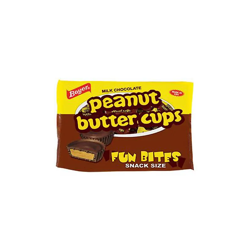 Boyer Peanut Butter Cups Fun Bites Snack Size - 10-oz. Bag