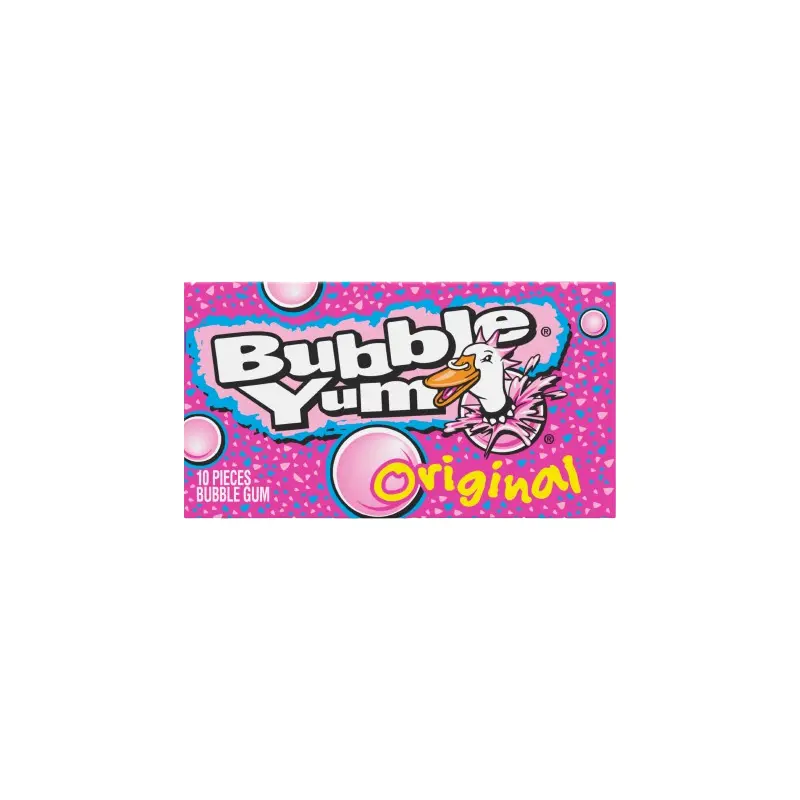 Bubble Yum Original Gum 10 piece Pack
