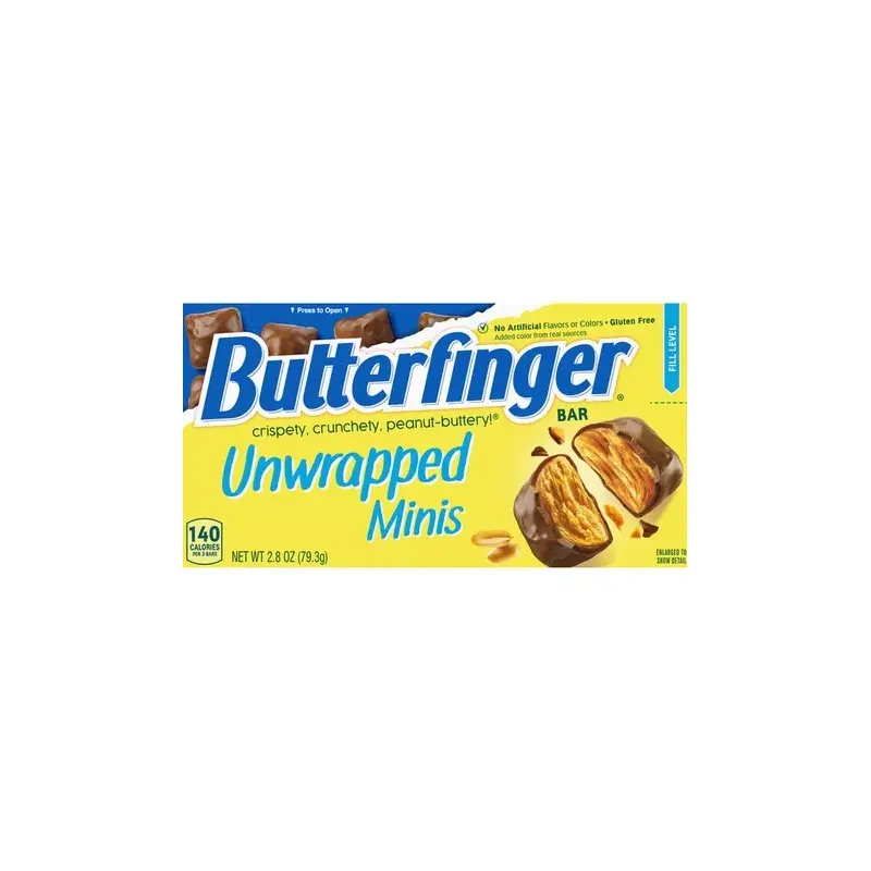 Butterfinger Unwrapped Minis - 2.8-oz. Theater Box