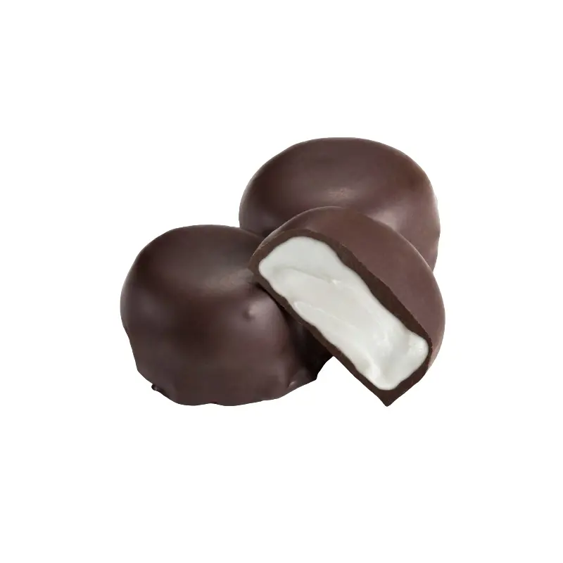 Dark Chocolate Mini Peppermint Cremes 1 lb. Gift Box