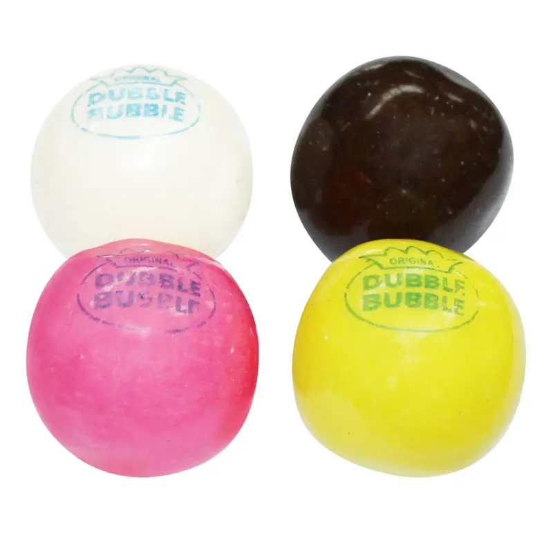Dubble Bubble Banana Split Gumballs 3 lb. Bulk Bag