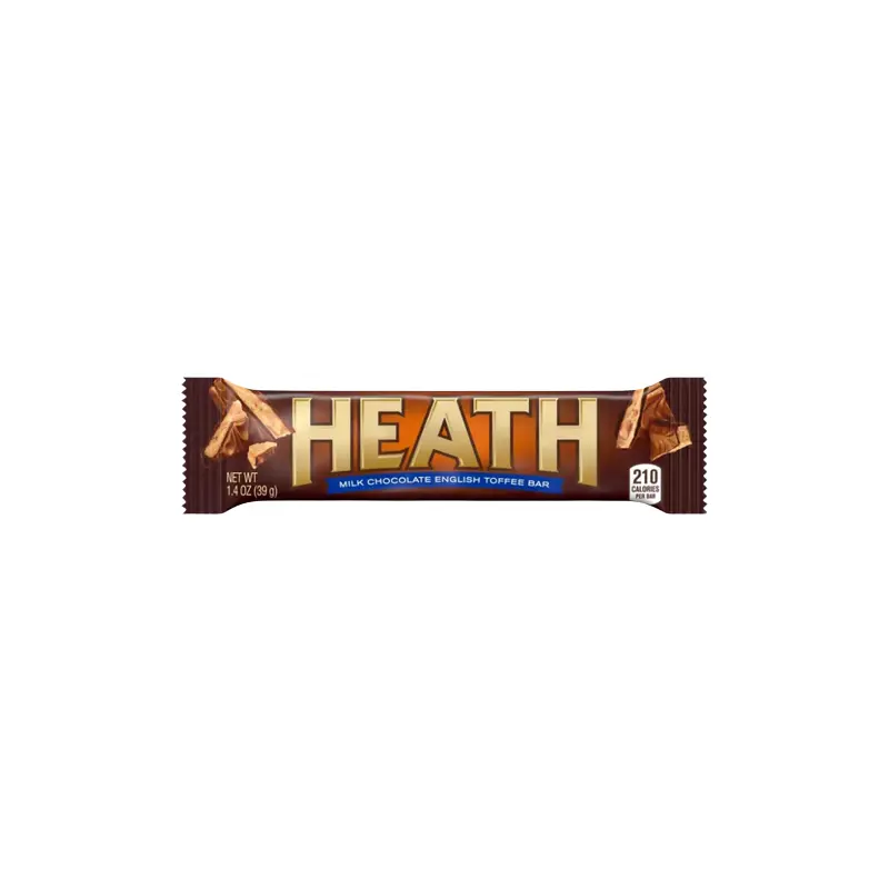 Heath Milk Chocolate English Toffee Candy Bar 1.4 oz.