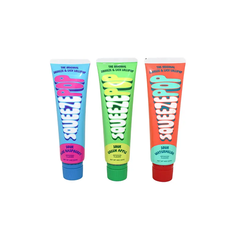 Iconic Candy Squeeze Pop Assorted Flavors - 4 oz. Tube
