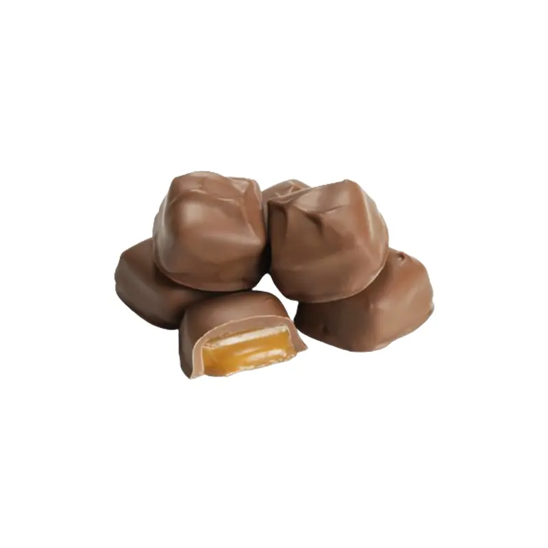 Milk Chocolate Vanilla Caramels 1 lb. Gift Box