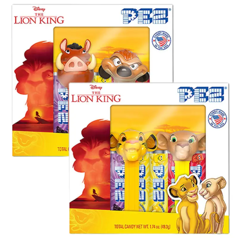 PEZ Disney The Lion King Candy Dispenser Twin Pack Gift Box