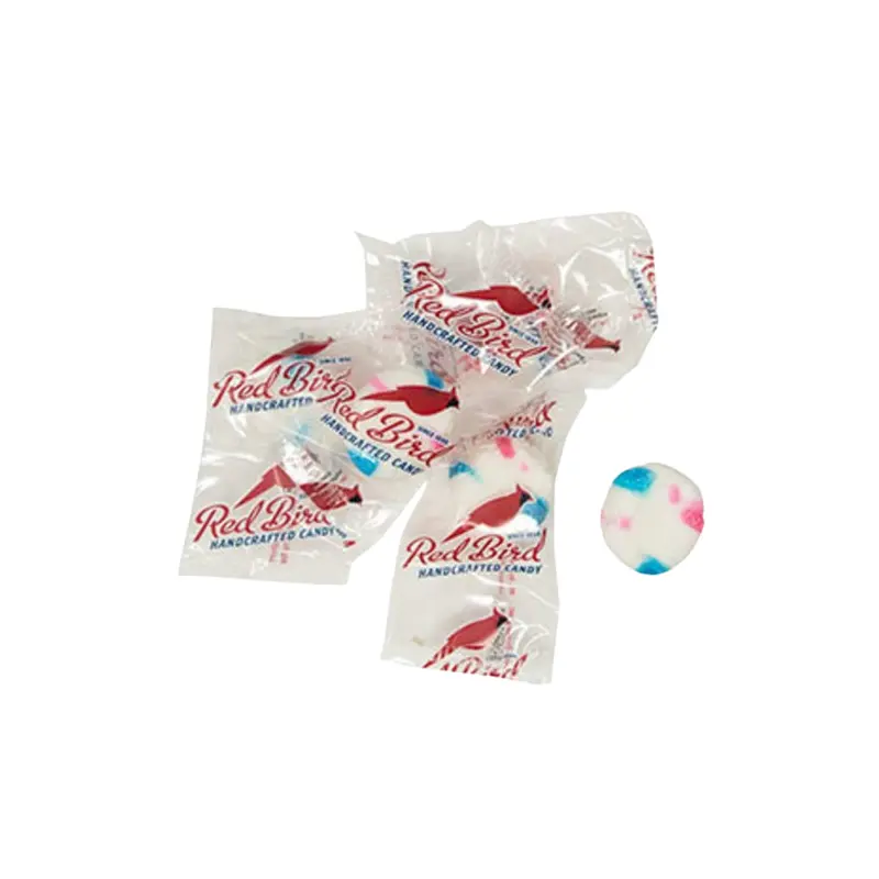 Red Bird Cotton Candy Puffs 3 lb Bulk Bag