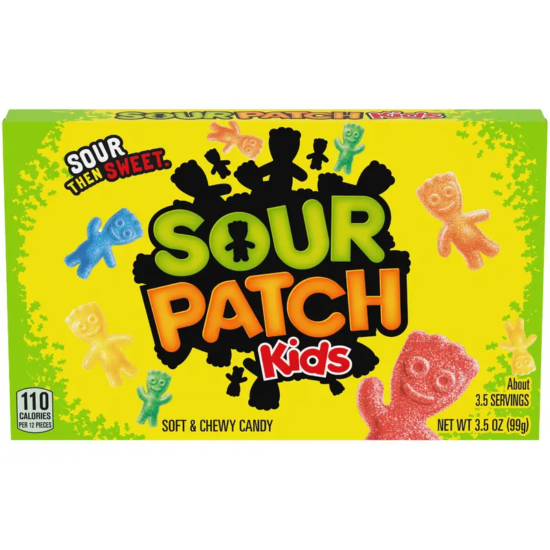 Sour Patch Kids Soft & Chewy Candy - 3.5 oz. Theater Box