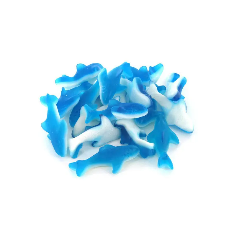 Sunrise Blue Sharks Gummi Candy - Bulk Bags