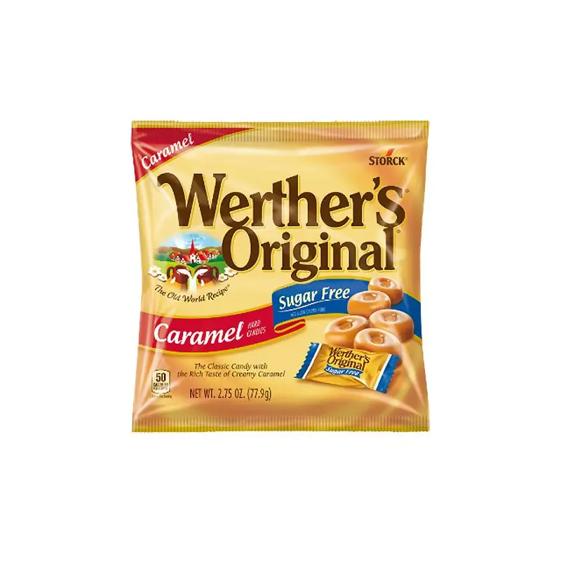 Werther's Original Caramel Sugar Free Hard Candy - 2.75-oz. Bag