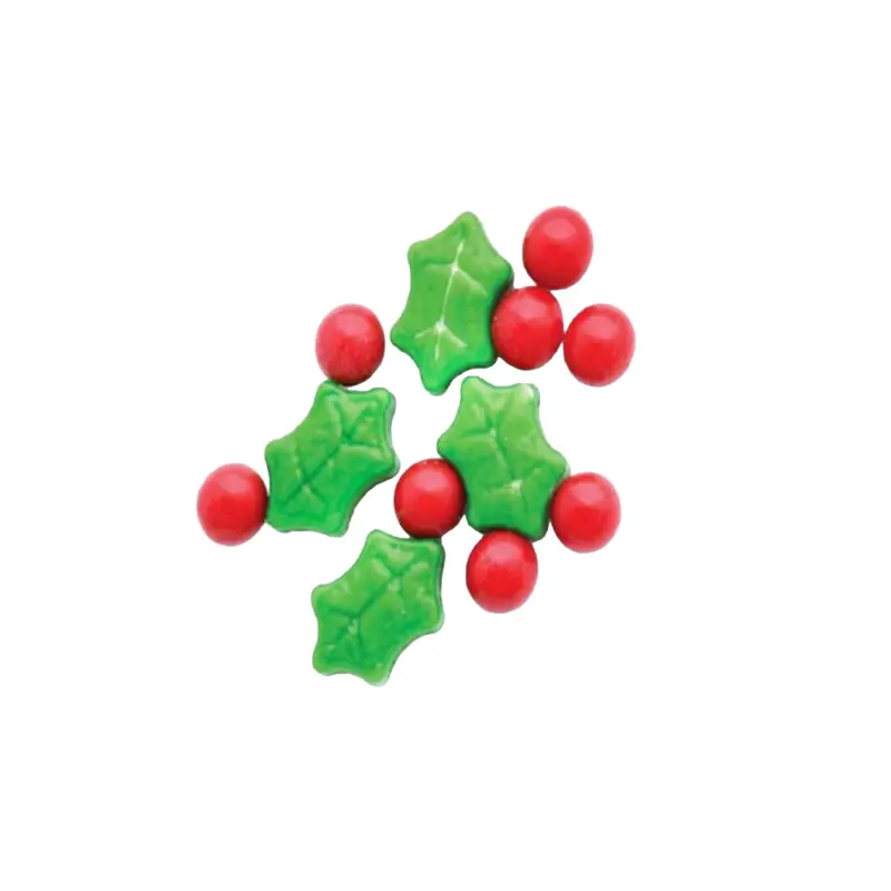 All City Candy Holly Berries Pressed Candy - Bulk Bags