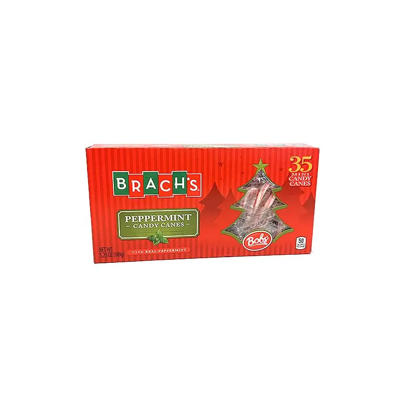 Brach's Bob's Mini Peppermint Candy Canes