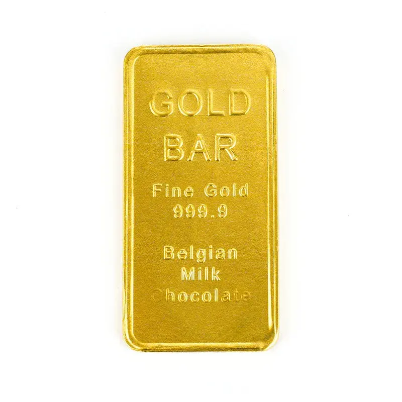 Fort Knox Belgian Milk Chocolate Gold Ingots 1 oz.