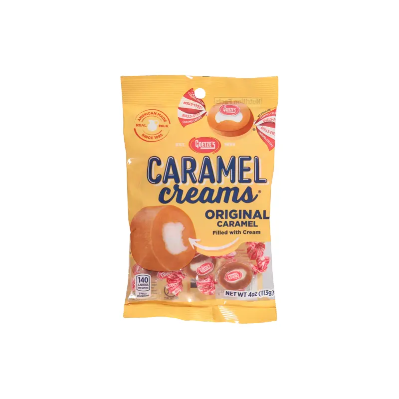 Goetze's Caramel Creams Original Vanilla - 4 oz Peg Bag