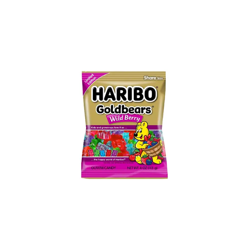 Haribo Goldbears Wild Berry 5 oz. Bag