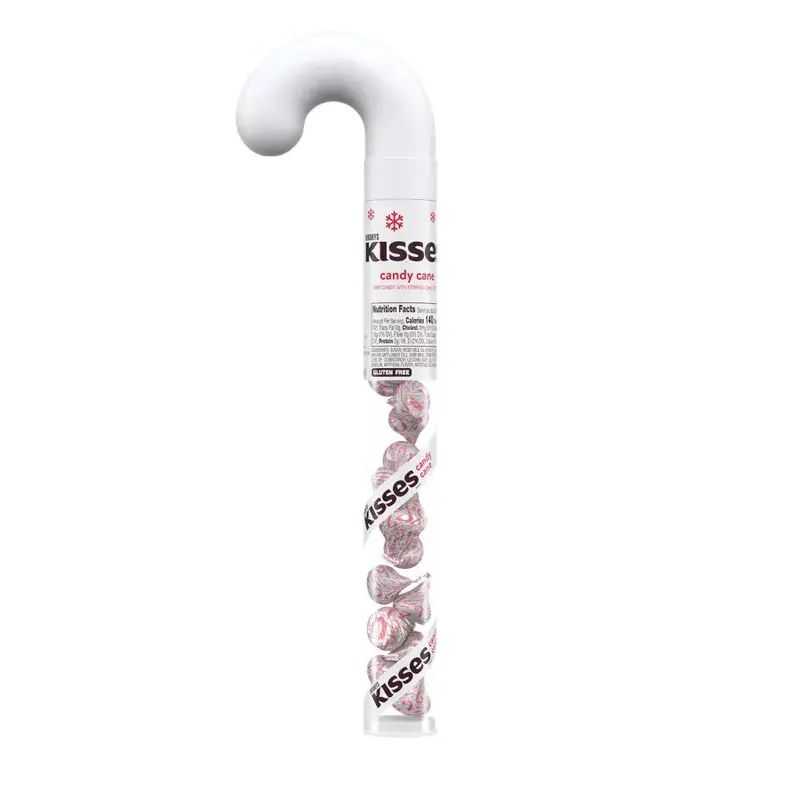 Hershey's Christmas Candy Cane Kisses Filled Candy Cane 2.08 oz.
