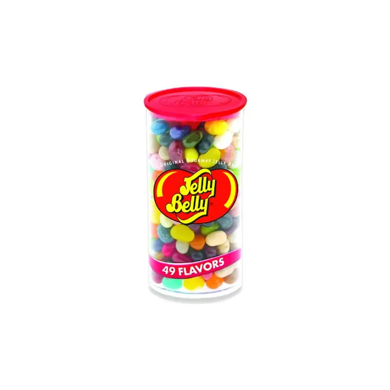 Jelly Belly 49 Flavors Jelly Beans - 12-oz. Clear Can
