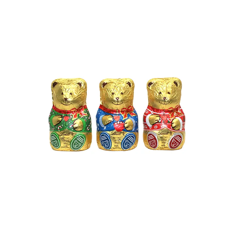 Lindt Milk Chocolate Teddy Bear in Assorted Pajamas 1.4 oz.