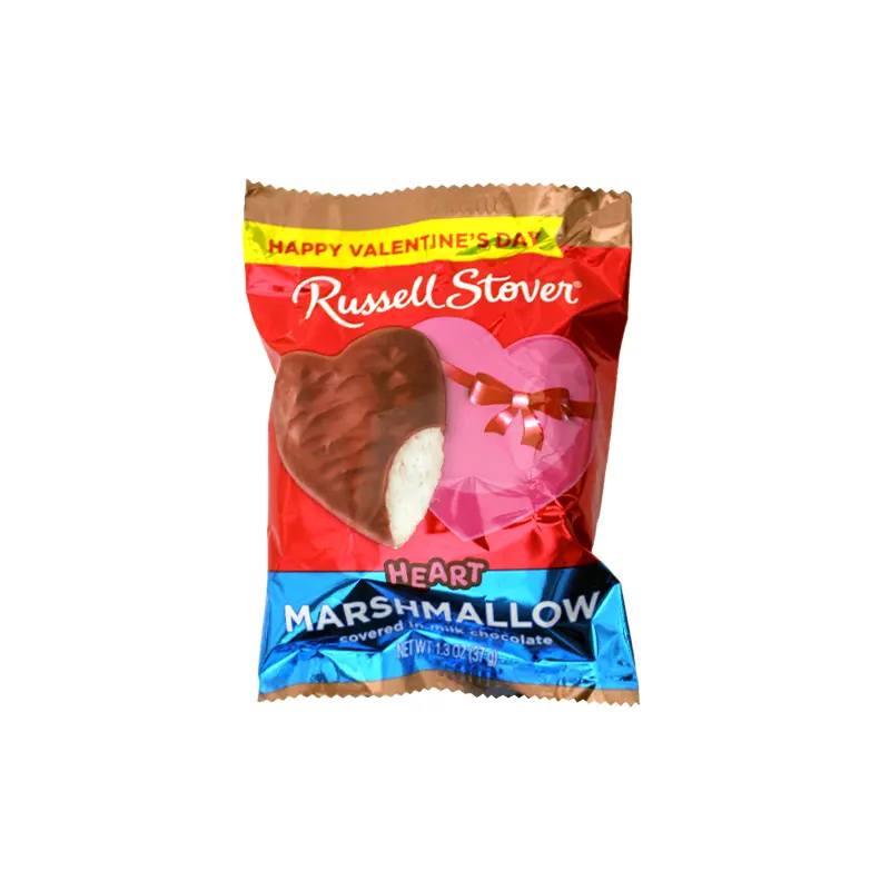 Russell Stover Milk Chocolate Marshmallow Heart 1.3 oz.